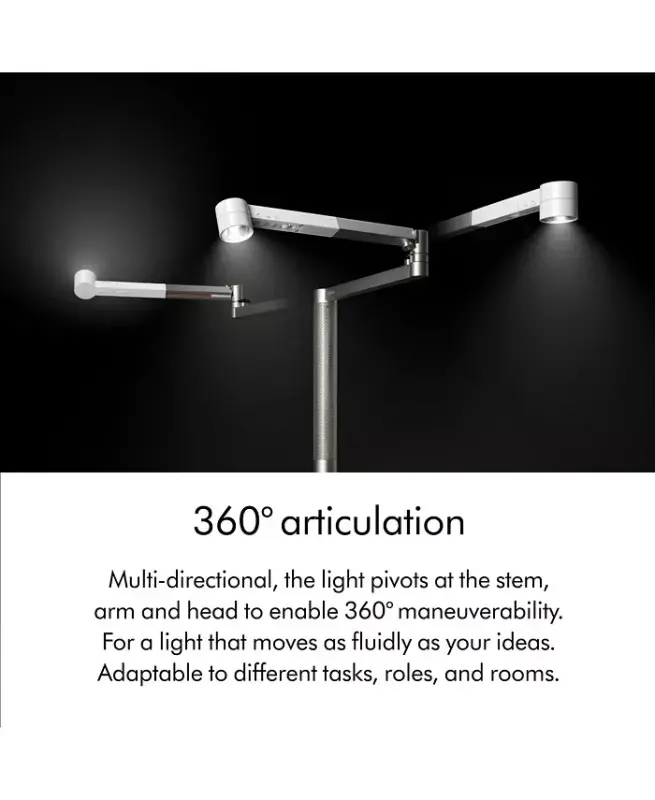 Solarcycle Morph Floor Light-White/silver - 6