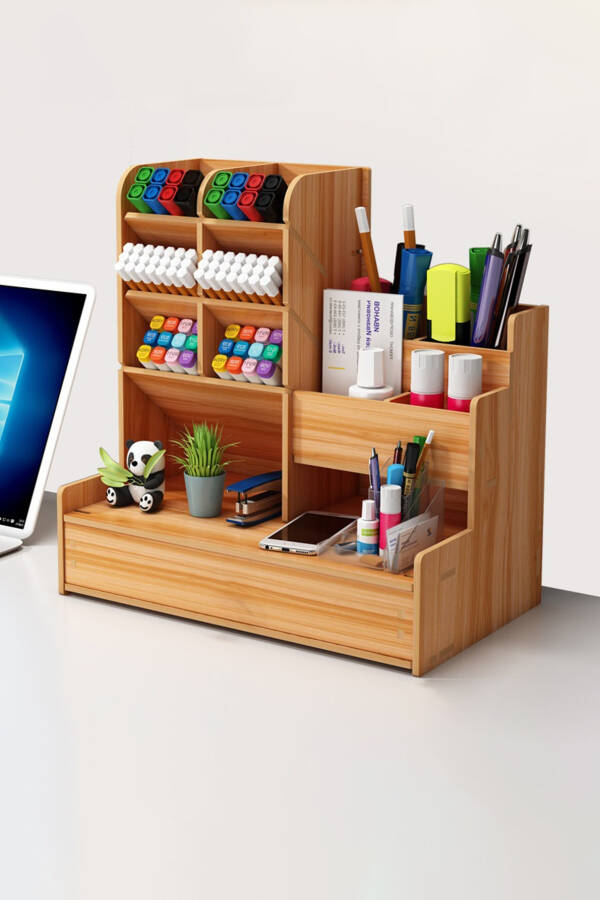 Solaris Drawer Desktop Pen Holder Organizer - 1