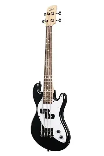 Solid Body 4-String Black Fretted U•BASS® - 3