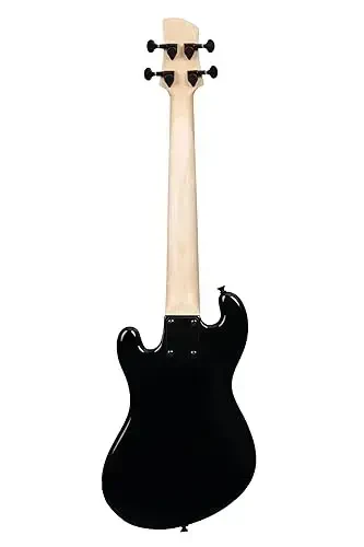 Solid Body 4-String Black Fretted U•BASS® - 4