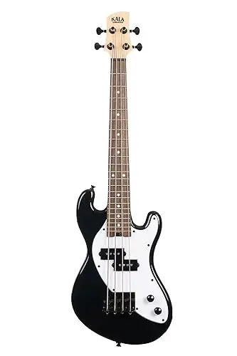 Solid Body 4-String Black Fretted U•BASS® - 2