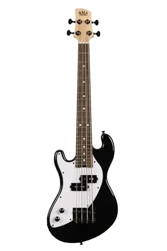 Solid Body 4-String Black Fretted U•BASS® Left-Handed - 2
