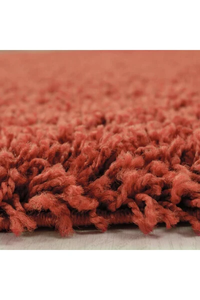 Solid Color Cream Soft Fur Plush Shaggy Rug Living Room Sitting Room Runner Kitchen Rug - 16