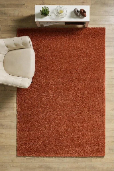 Solid Color Cream Soft Fur Plush Shaggy Rug Living Room Sitting Room Runner Kitchen Rug - RED HALI