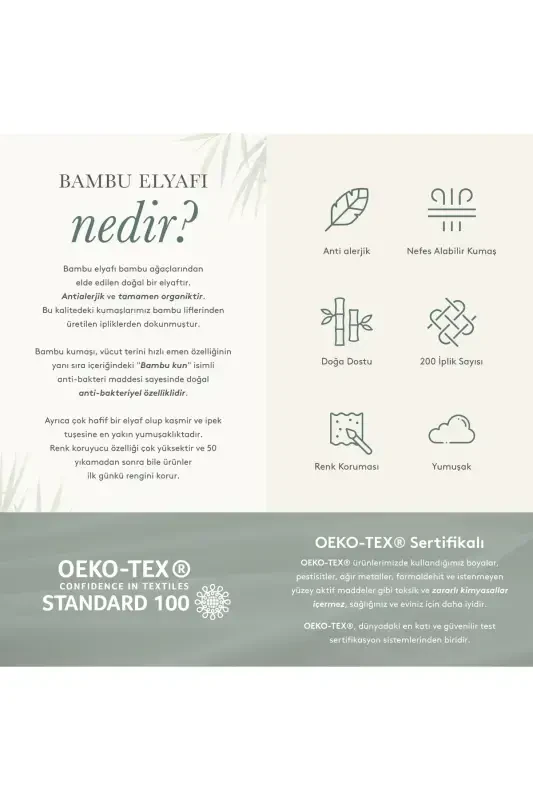 Solid Unisex Bornoz Ekru-EKRU - 6