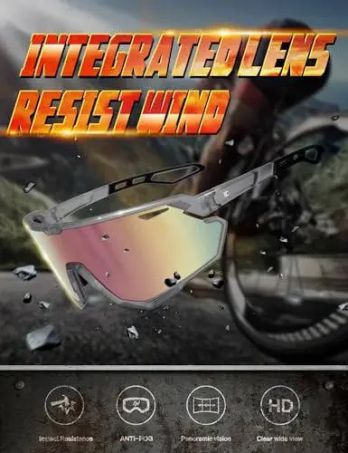 Солнцезащитные очки для бейсбола BIRCEN для мужчин и женщин - Защита от ультрафиолета UV400 Велосипедные очки Спортивные очки для бега MTB Гольф Софтбол - 4