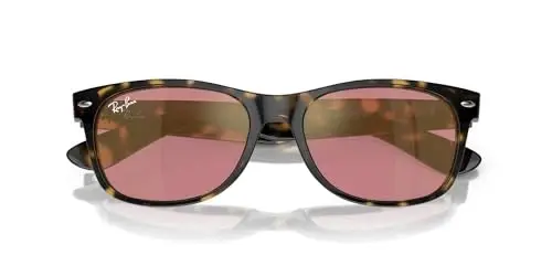 Солнцезащитные очки Ray-Ban RB2132 New Wayfarer с поляризованными линзами квадратной формы - 5