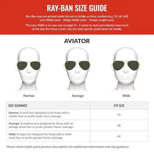 Солнцезащитные очки Ray-Ban RB3025 Classic Aviator - 6
