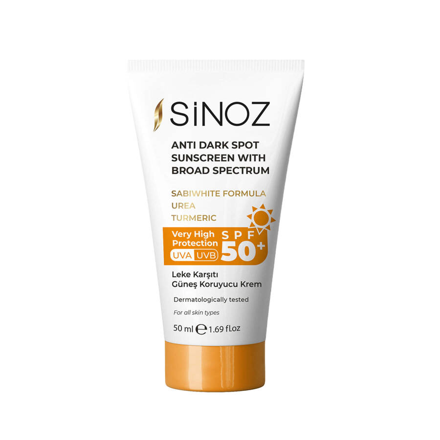 Солнцезащитный крем для лица Sinoz SPF 50+ - Высокая защита для всех типов кожи - 7