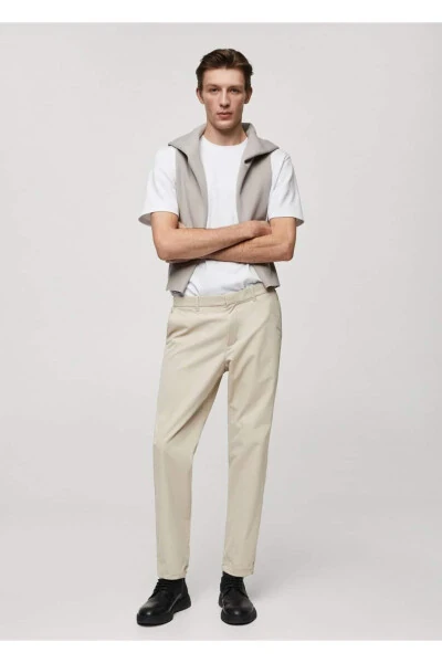 Solotex® tapered pants - MANGO MAN (1)