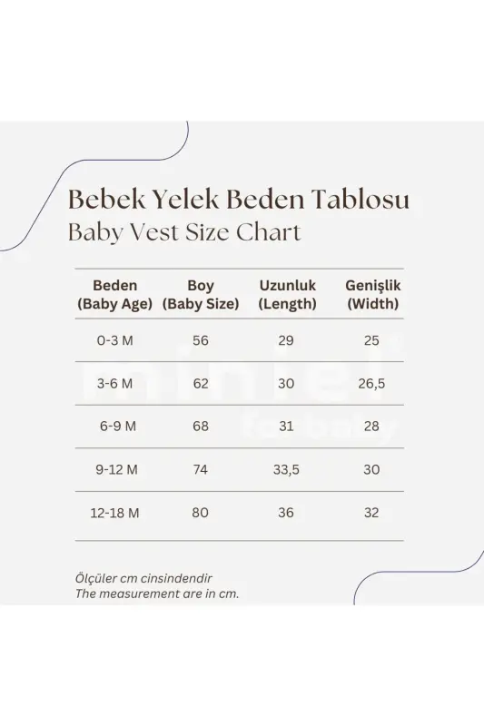 Kız Bebek Ayıcık Nakışlı Organik Pamuklu 3-6-9 Ay 2li Penye Bebek Yelek - Somon-SOMON - 8