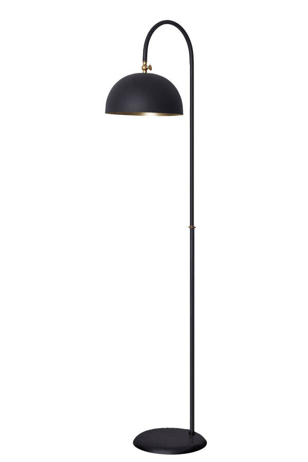 Sonart Black-Yellow Metal Design Luxury Floor Lamp - 2