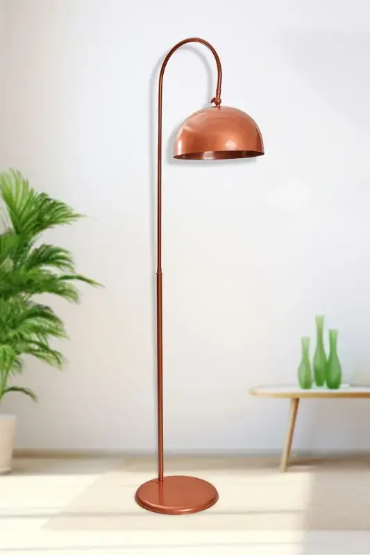 Sonart Copper Metal Body Design Floor Lighting Luxury Floor Lamp-Copper Paint - 2