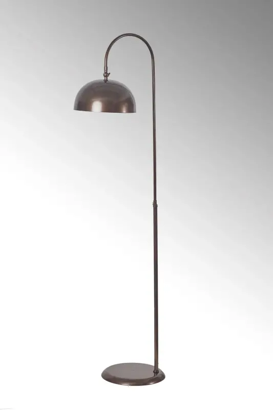 Sonart Eskitme Metal Gövde Tasarım Yerden Aydınlatma Lüx Lambader - Eskitme Boya-764 - 3