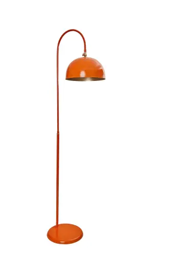 Sonart Lambader Turuncu Metal Tasarım Lüx Yerden Aydınlatma - Sarı Boya-3165 - 3