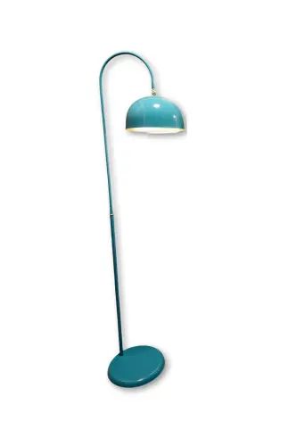 Sonart Turquoise Floor Lamp Adjustable Head Modern Decorative Metal Design Stylish Floor Lighting Lamp-Turquoise - 6