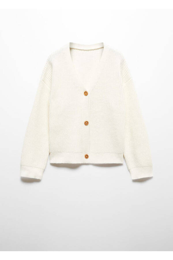 Şonel toʻqilgan kardigan - 3