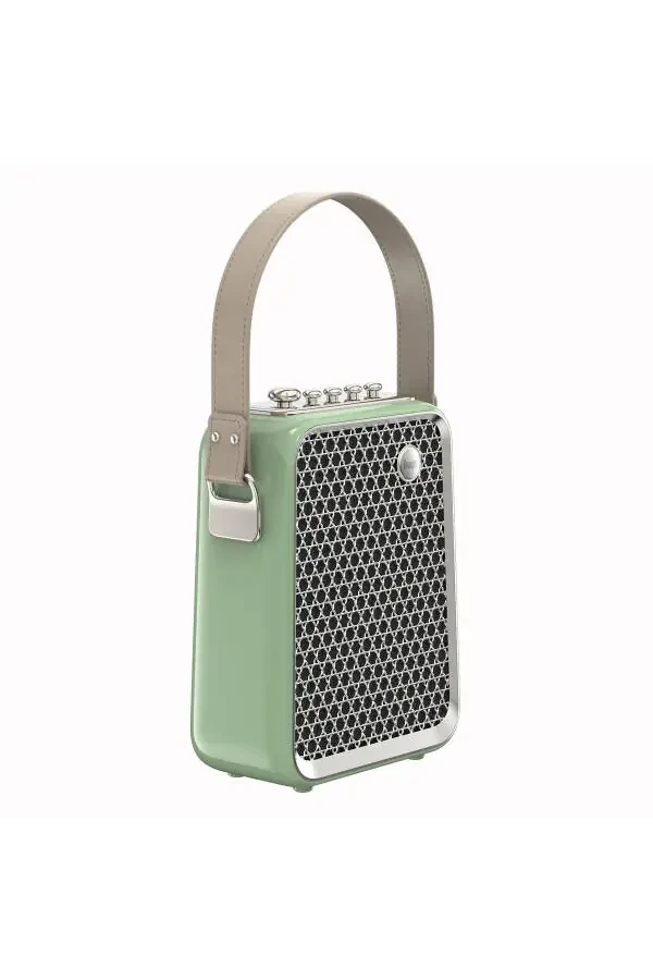 SongBird-HQ 50W Portable Bluetooth Speaker with Dual Karaoke Microphones and 6 Sound Effects - 5