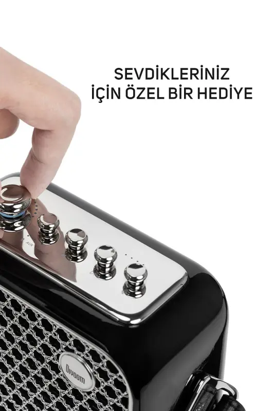 SongBird-HQ Siyah Çift Karaoke Mikrofonlu Bluetooth Hoparlör-Siyah - 6