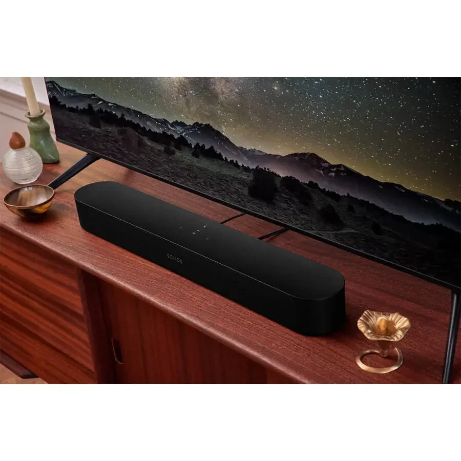 Sonos Beam (Gen 2) Компактная интеллектуальная звуковая панель с поддержкой Dolby Atmos (черного цвета) - 8