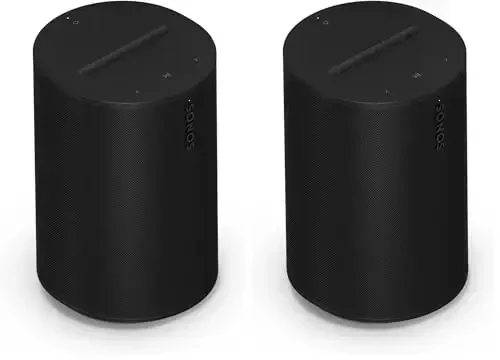 Sonos Era 100 - Qora - Simsiz, Alexa bilan Smart Karnay (2 dona) - 1