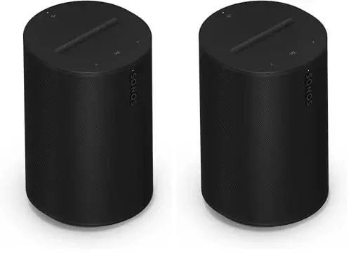 Sonos Era 100 - Black - Wireless, Alexa Enabled Smart Speaker (Pack of 2) - SONOS