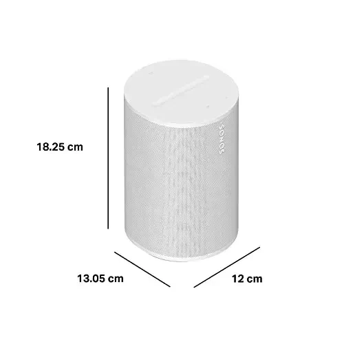 Sonos Era 100 - White - Wireless, Alexa Enabled Smart Speaker - 3