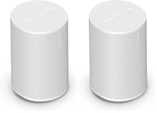 Sonos Era 100 - White - Wireless, Alexa Enabled Smart Speaker (Pack of 2) - 1