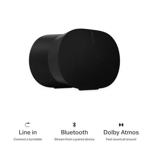 Sonos Era 300 - Qora - Simli, Alexa-ni qo'llab-quvvatlaydigan Dolby Atmosli aqlli karnay (2 dona) - 4