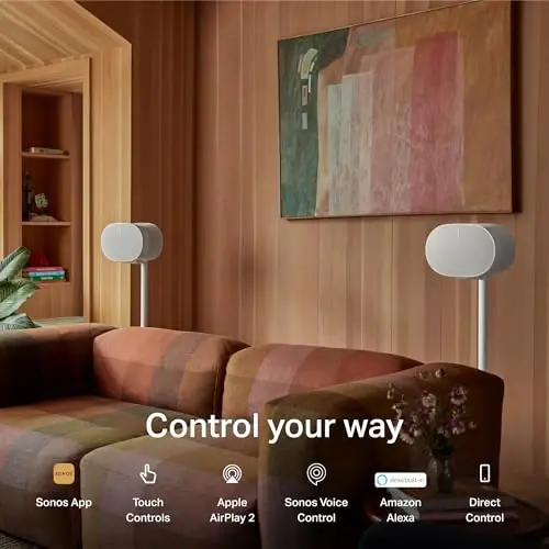 Sonos Era 300 - White - Simsiz, Alexa bilan ishlaydigan Dolby Atmosli aqlli karnay (2 dona) - 5