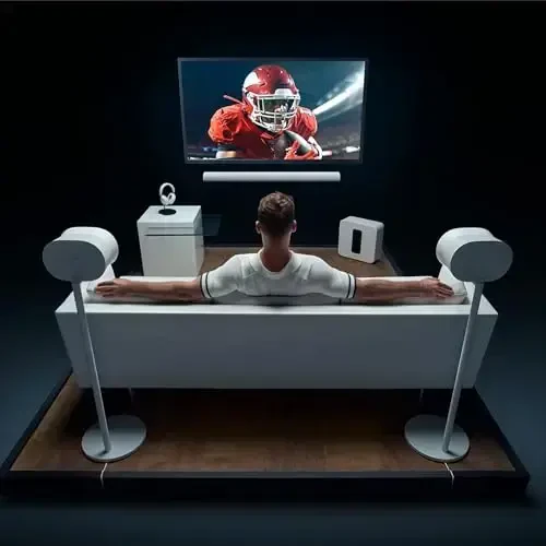 Sonos Era 300 - White - Wireless, Alexa Enabled Smart Speaker with Dolby Atmos (Pack of 2) - 6