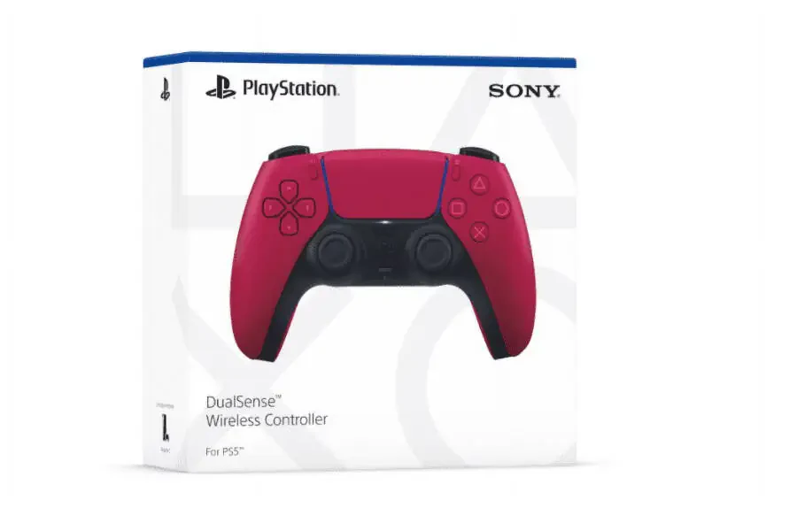 SONY 3006393 PS5 WIRELESS DUALSENSE CONTROLLER - COSMIC RED - 2