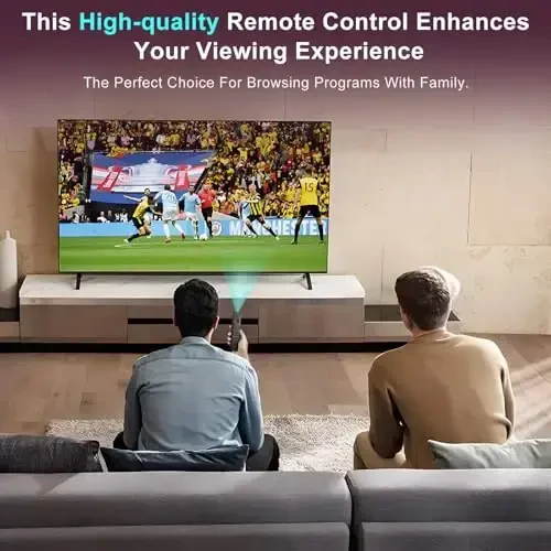 Replacement Remote Control for Sony Smart TVs, Compatible with Sony Bravia XR/K Series 4K HDR QLED OLED Google Smart TVs - 6