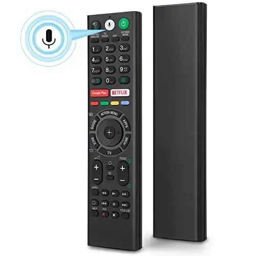 Voice Replacement Remote Control for Sony-Bravia-TVs，for All Sony 4K UHD LED LCD HD Smart TVs. 1-Year Warranty. - OMAIC