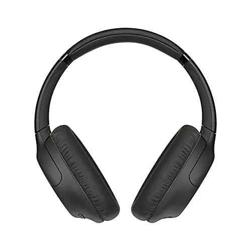 Sony Noise Canceling Headphones WHCH710N: Wireless Bluetooth Over The Ear Headset with Mic for Phone-Call and Alexa Voice Control, Black - Sony (1)