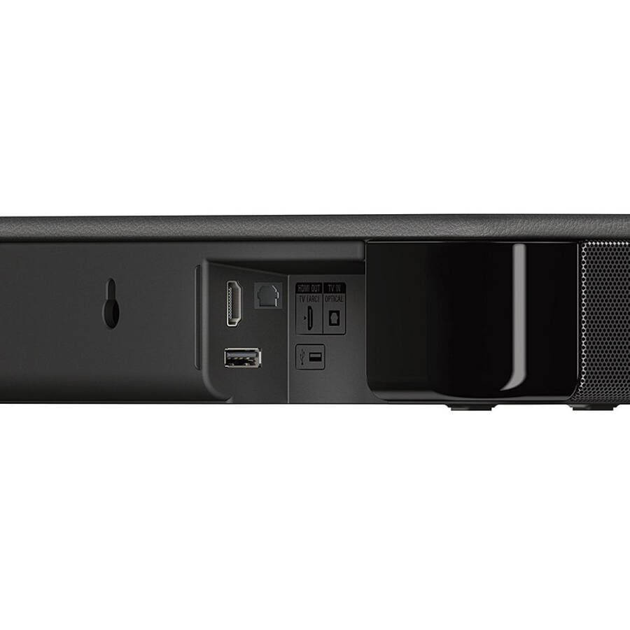 Sony HT-S100F 2.0 kanallı Bas Refleksli Hoparlörlü Soundbar, Entegre Tweeter ve Bluetooth, (HTS100F), kolay kurulum, kompakt, ev ofisi kullanımı için net ses, siyah - 5