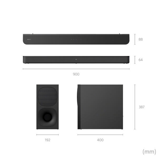 Sony HT-SD40 2.1ch Soundbar with Powerful Wireless subwoofer - 14