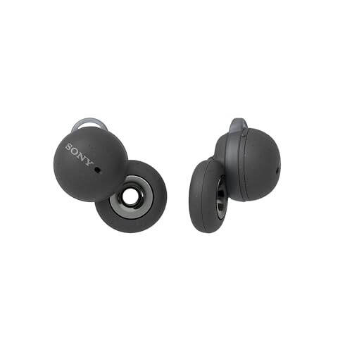 Sony LinkBuds Haqiqiy Simsiz Quloqchinlar, Atrof-muhit Ovozlar uchun Ochiq Halqa Dizayni va O'rnatilgan Alexa bilan, iPhone va Android bilan Mos keladigan Bluetooth Quloqchinlar, Kulrang - 1