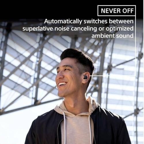 Sony LinkBuds S Truly Wireless Noise Canceling Earbud Headphones with Alexa Built-in, Bluetooth Ear Buds Compatible with iPhone and Android, White - 8