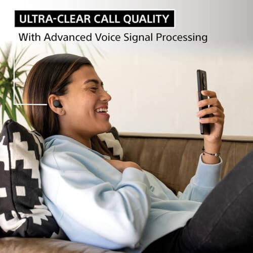 Sony LinkBuds S Haqiqi Simsiz Shovqinni Bekitishli Quloq ichidagi Quloqchinlar Alexa bilan O'rnatilgan, Bluetooth Quloqchinlar iPhone va Android bilan Mos, Oq - 9