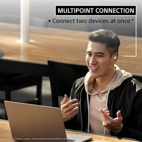Sony LinkBuds S Haqiqi Simsiz Shovqinni Bekitishli Quloq ichidagi Quloqchinlar Alexa bilan O'rnatilgan, Bluetooth Quloqchinlar iPhone va Android bilan Mos, Oq - 10