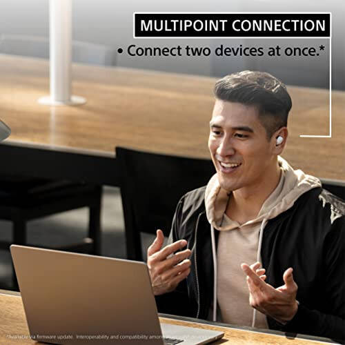 Sony LinkBuds S Haqiqi Simsiz Shovqinni Bekitishli Quloq ichidagi Quloqchinlar Alexa bilan O'rnatilgan, Bluetooth Quloqchinlar iPhone va Android bilan Mos, Oq - 5