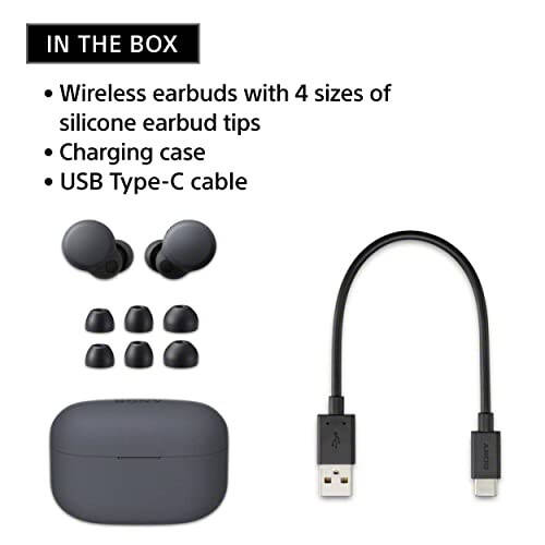 Sony LinkBuds S Haqiqi Simsiz Shovqinni Bekor Qiluvchi Quloqchinlar, Alexa O'rnatilgan, Bluetooth Quloqchinlar iPhone va Android bilan Mos keladi, Qora - 12