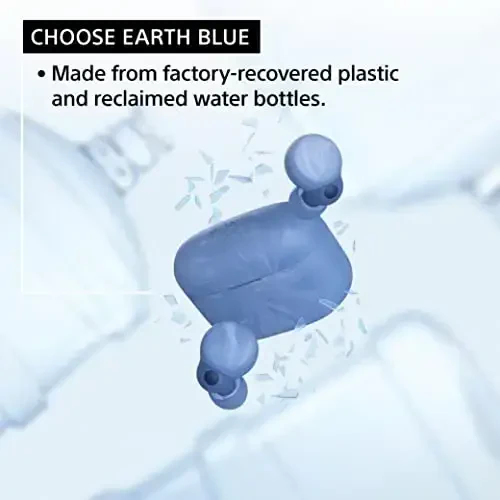 Sony LinkBuds S haqiqiy simsiz shovqinni bekor qiluvchi quloqchinlar, Alexa o'rnatilgan, iPhone va Android bilan mos Bluetooth quloqchinlari, Earth Blue - 2