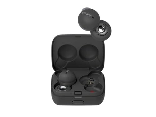 Sony LinkBuds Truly Wireless Earbud Headphones with an Open-Ring Design for Ambient Sounds and Alexa Built-in, Bluetooth Ear Buds Compatible with iPhone and Android, Gray - 2