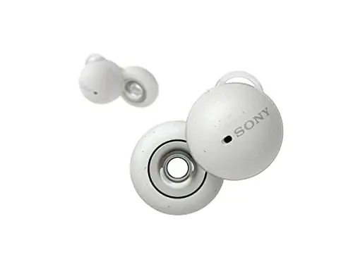 Sony LinkBuds Truly Wireless Earbud Headphones with an Open-Ring Design for Ambient Sounds and Alexa Built-in, Bluetooth Ear Buds Compatible with iPhone and Android, White - 1