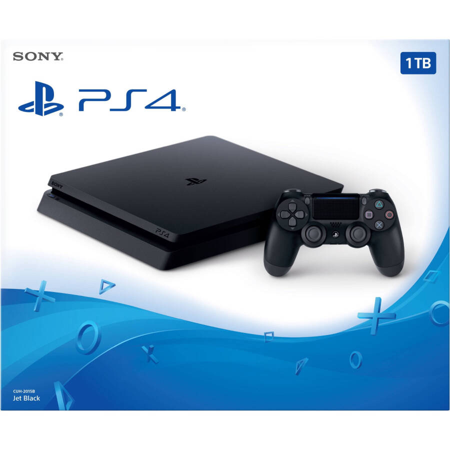 Sony PlayStation 4 Slim 1 TB Oyun Konsolu, Siyah, CUH-2115B - 2