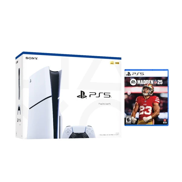 Sony PlayStation 5 Console Disc (Slim) with EA Sports Madden NFL 25 - PlayStation 5 - Modazone