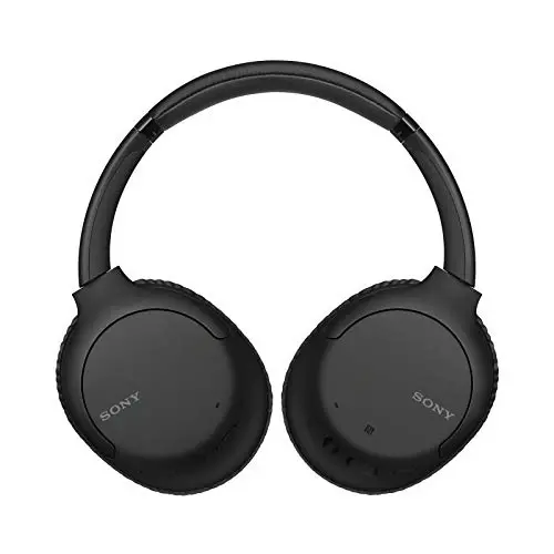 Sony Shovqinni to'xtatuvchi quloqchinlar WHCH710N: Simsiz Bluetooth quloqchinlar, mikrofonli, telefon qo'ng'iroqlari va Alexa ovozli boshqaruv uchun, qora - 1