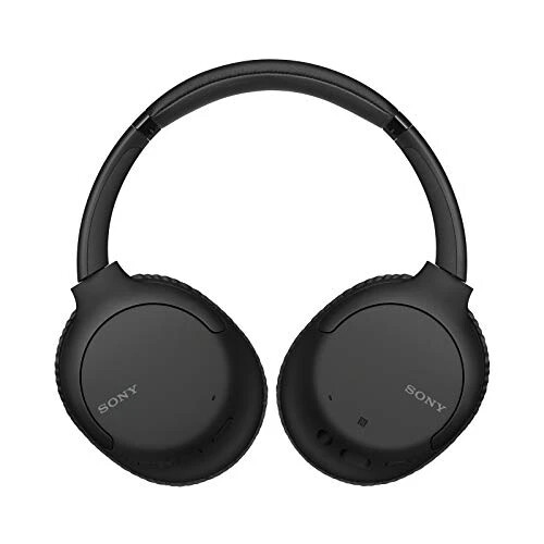 Sony Shovqinni to'xtatuvchi quloqchinlar WHCH710N: Simsiz Bluetooth quloqchinlar, mikrofonli, telefon qo'ng'iroqlari va Alexa ovozli boshqaruv uchun, qora - Sony